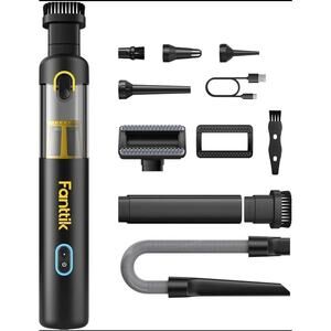 Fanttik Slim V8 APEX Car Vacuum, 4-in-1 Portable Mini Cordless Vacuum with 19000